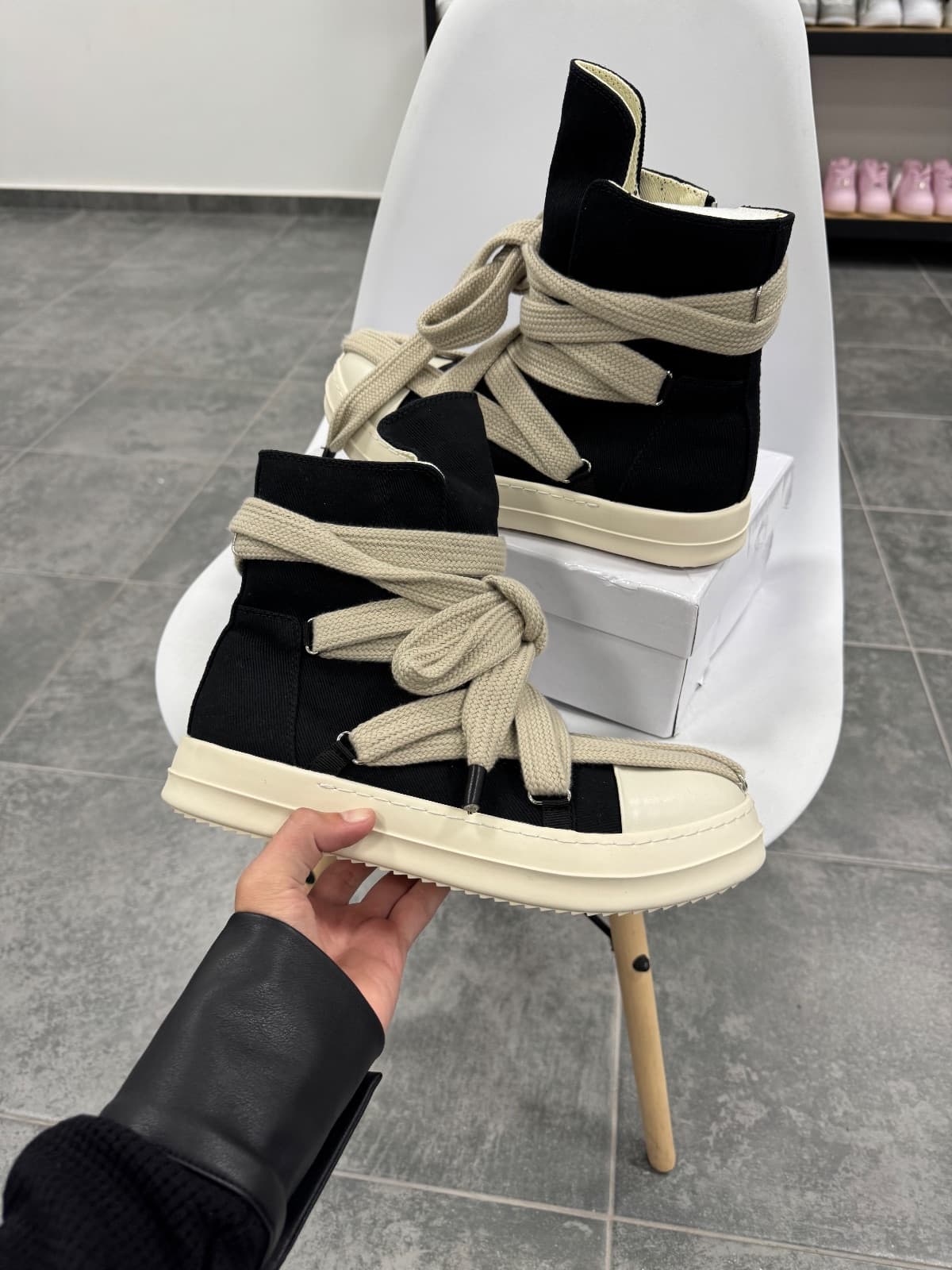 Rick Owens DRKSHDW Jumbolace Sneaks — 2