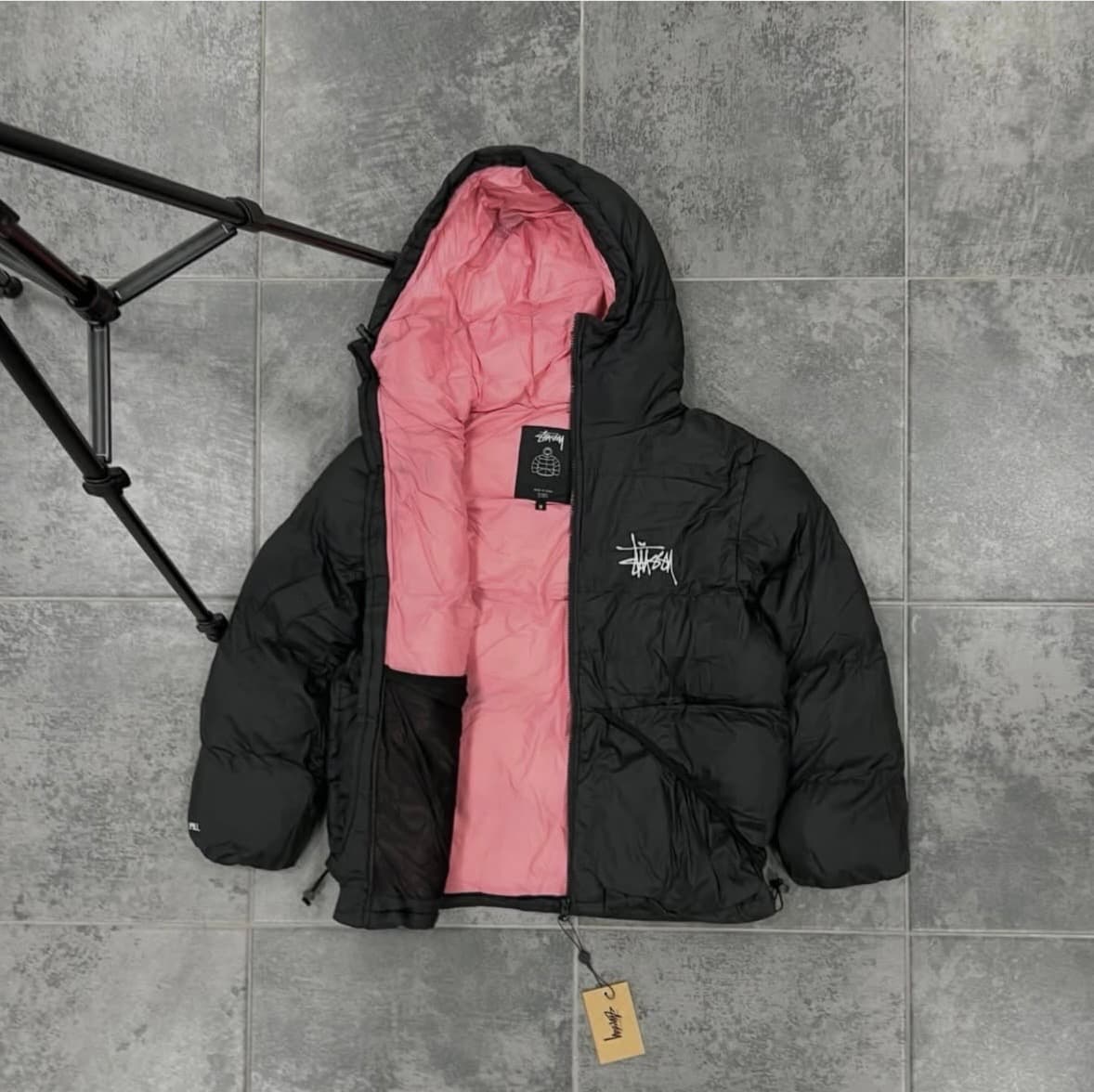 Stüssy Hooded Puffer Jacket — 2
