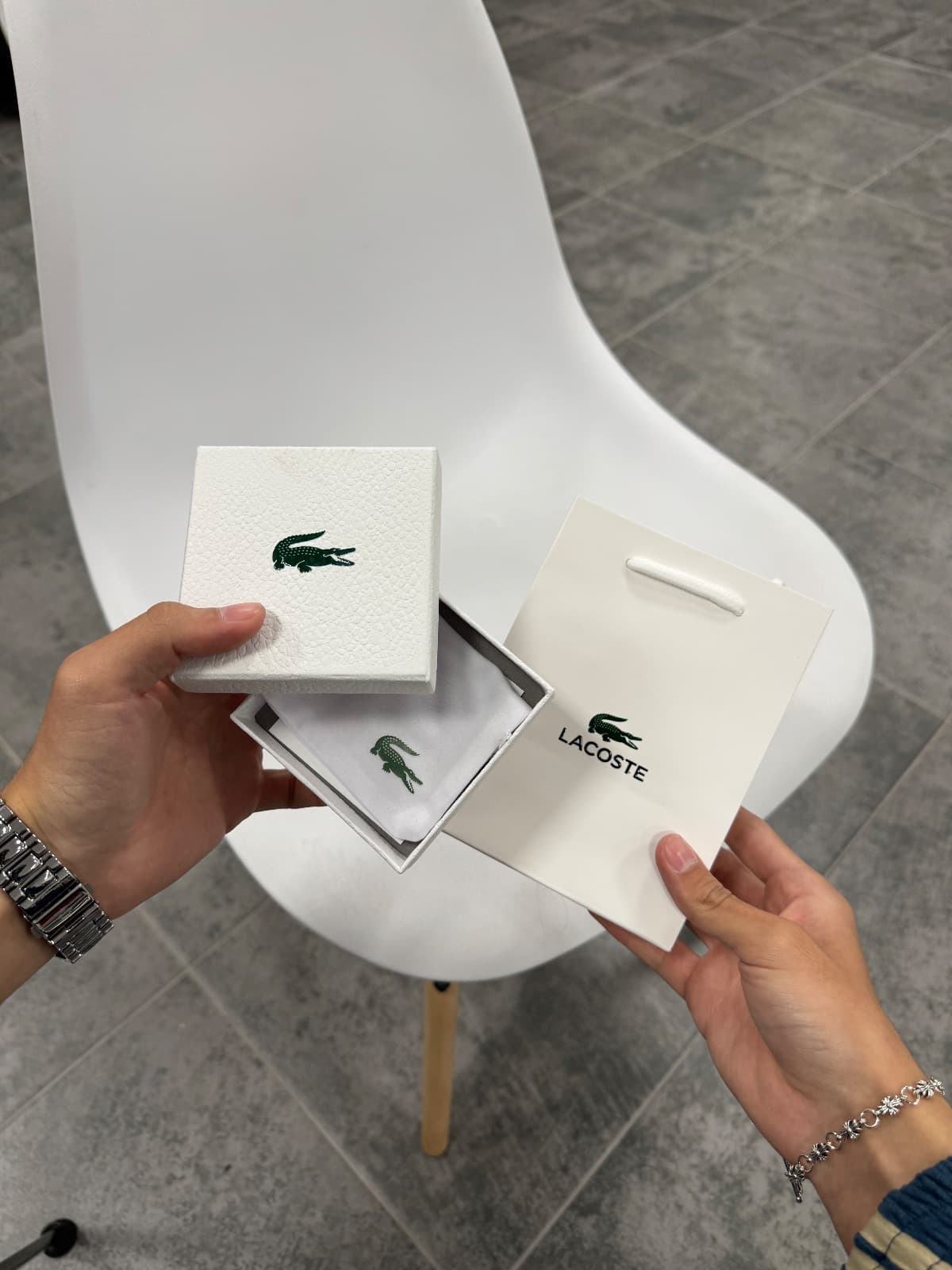 Lacoste Logo Chain Bracelet — 2